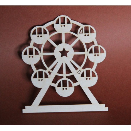 Chipboard - Carousel "Ferris wheel"