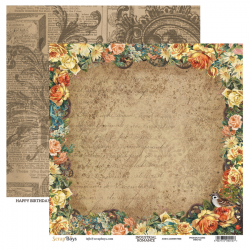 Scrapbooking Papers - INDUSTRIAL ROMANCE - Pad 12 x 12
