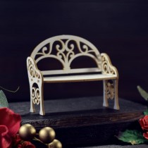 Chipboard - Small Bench 3D