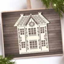 Chipboard - Christmas House 2