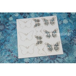Chipboard - Butterflies