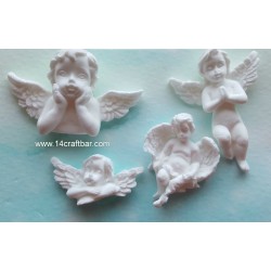 Silicone Mold - Set of Angels/Cherubs