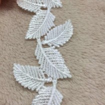 Cotton Lace - Leaves 01