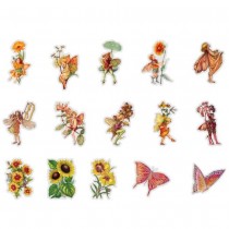 PET Stickers - SMALL FLOWER...