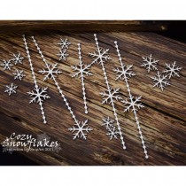 Chipboard - Cozy Snowflakes...