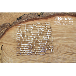Chipboard-Small  Background /Bricks - Little Wall 