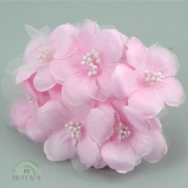 Silk Flower 6pcs - PINK