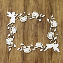 Chipboard - Peony with...