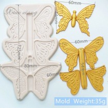 Silicone Mold - BUTTERFLY...