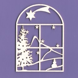 Chipboard - Christmas Stained Glass