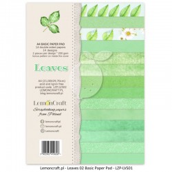 Scrapbooking Papers - Leaves 02