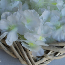 Silk Cherry Flower - WHITE