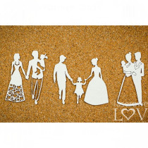 Chipboard - WEDDING WITH...