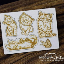 Chipboard - Meow Rules –...