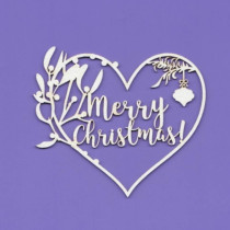 Chipboard - MERRY CHRISTMAS...