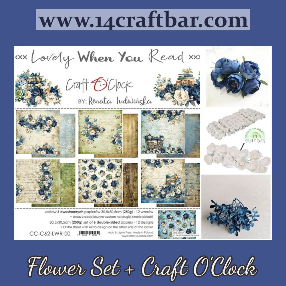 Craft and Create: Sew Lovely Floral 12x12 Patterned Paper