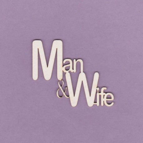 Chipboard - Man&Wife