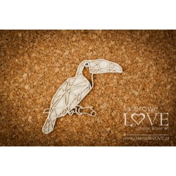 Chipboard- Layered Toucan