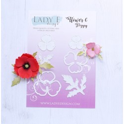 Lady E Design-Flower 06-Poppy