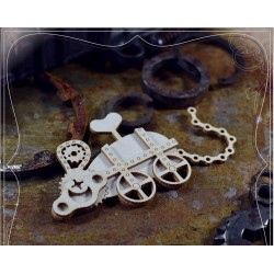 Chipboard  STEAMPUNK / Layered Mouse