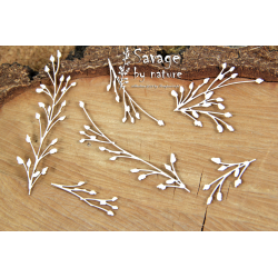 Chipboard-Savage by Nature - small branches "C"