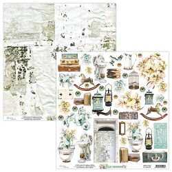 Scrapbooking Papers - OLD MANOR (12x12)