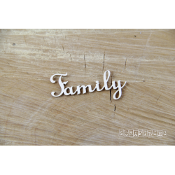 Chipboard - Family / 2 pcs