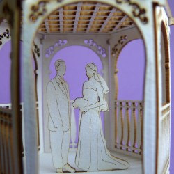 Chipboard - Wedding Gazebo (3D)