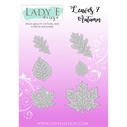 Lady E Design  Dies Flower / Leaves 7