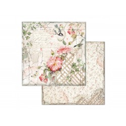 STAMPERIA Scrapbooking Paper - HOUSE OF ROSES (12x12)