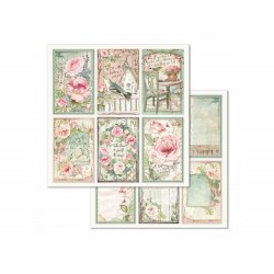 STAMPERIA Scrapbooking Paper - HOUSE OF ROSES (12x12)