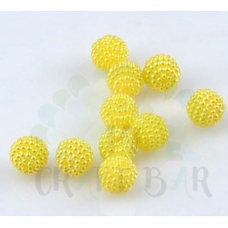Pearl Beads 10 mm - YELLOW