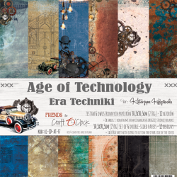 Scrapbooking Papers - Age of Technology  (12x12)