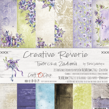 Scrapbooking Papers - Creative Reverie (12x12)