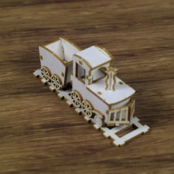 Chipboard - Toy /Locomotives 3D